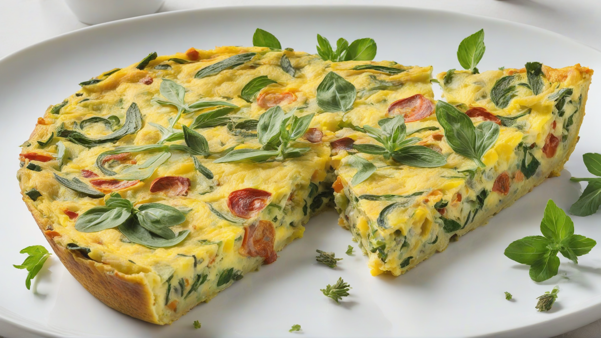 frittata con verdure